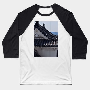 Himeji Castle Roof, Japan Baseball T-Shirt